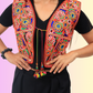 Traditional Gujarati Mirror Work Koti – Embroidered Festival Jacket for Women