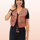 Designer Kutchi Mirror Work Embroidered Jacket for Navratri & Cultural Events