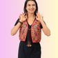 Traditional Gujarati Mirror Work Koti – Embroidered Festival Jacket for Women
