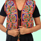 Handcrafted Navratri Mirror Work Koti – Ethnic Gujarati Festival Jacket