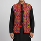 Gujarati Navratri Special Mirror Work Koti – Embroidered Jacket for Men’s Festive Wear