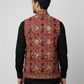 Kutchi Festival Embroidered Jacket – Mirror Work Navratri Koti for Men