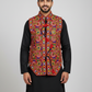 Gujarati Kutchi Mirror Work Festival Koti – Men’s Embroidered Jacket for Navratri