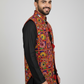 Gujarati Kutchi Mirror Work Festival Koti – Men’s Embroidered Jacket for Navratri